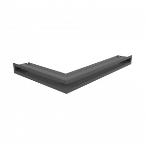 Kratki.pl LUFT SF narożny prawy grafitowy 40x60x6 LUFT/NP/6/40/45S/G/SF