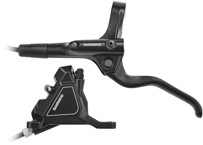 Shimano MT201 Road Hamulec tarczowy Koło przednie Flat-Mount, black 2020 Hamulce tarczowe SH000002357