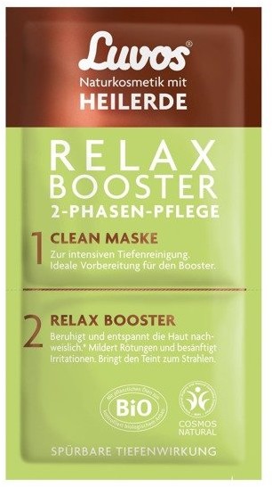 LUVOS Naturkosmetik mit Heilerde 2-fazowa pielęgnacja: Maseczka oczyszczająca 7,5 ml + Koncentrat relaksujący 2,5 ml 243/80118