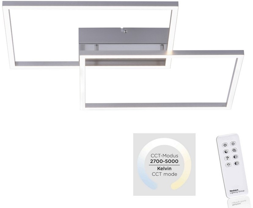 Leuchten Direkt 14017-55 - LED Oświetlenie ściemnialne IVEN 2xLED/20W/230V + ZS