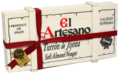 El Artesano Turron Baul M. Jijona El Artesano 200g w drewnianej skrzynce 4FCA-43879