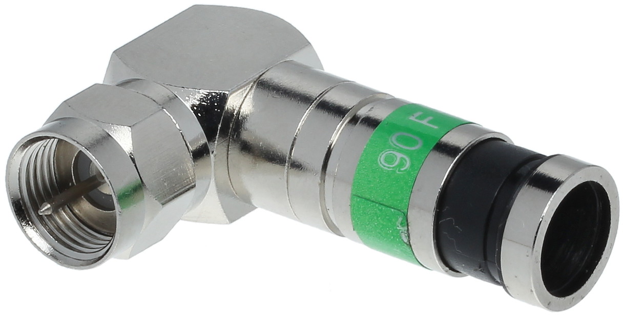 Wtyk kompresyjny kątowy F-WK/ZAC-TRI113 F-WK/ZAC-TRI113