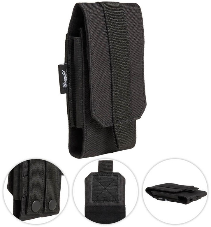 Brandit Ładownica na Telefon Średnia Phone Pouch MOLLE Czarna 8058.2