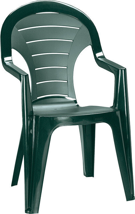 ALLIBERT Krzesło ogrodowe Bonaire CE, zielone, 56x57x93 cm