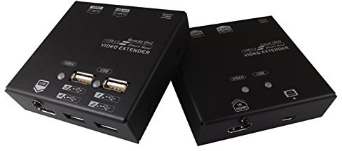 Value Value KVM extension via Cat.6 HDMI 4x USB 60m 22 x 84 x 78 mm 14.99.3041