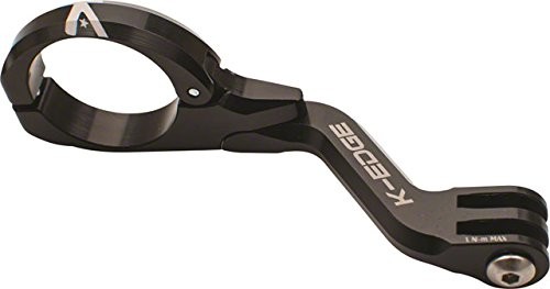 K-EDGE go Big Central Handlebar Mount 31.8 MM for Gopro Black [ke1440bk] K13-1440-31.8-BLK