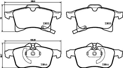 BREMBO P 59 089 P 59 089
