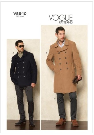Vogue v8940  wykrój do szycia, wygląda elegancko, Extra ekstrawagancko, modny V8940MXX