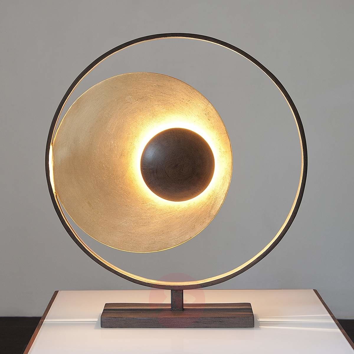 J. HOLLÄNDER J. Holländer Ekskluzywna designerska lampa stołowa Satellite