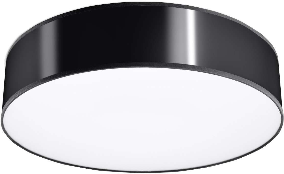 Sollux Lighting Plafon ARENA 45 czarna