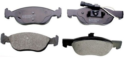 DENCKERMANN Zestaw klocków hamulcowych, hamulce tarczowe B110177