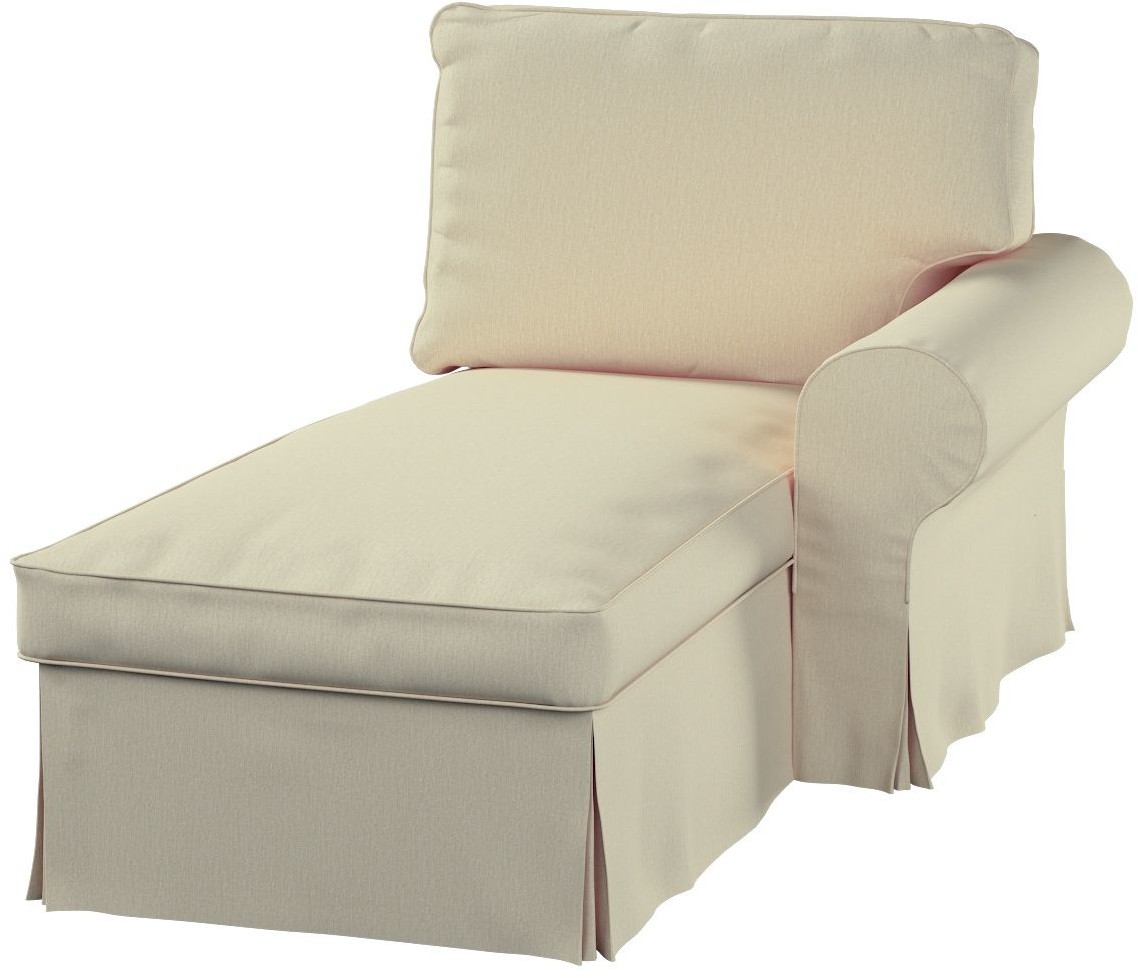 Dekoria Pokrowiec na szezlong Ektorp prawy kremowy szenil 84 x 166 x 73 cm Chenille 641-702-22