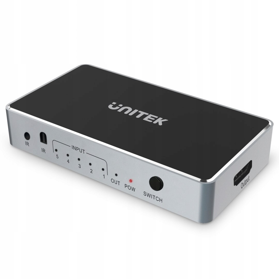 Unitek Przełącznik sygnału Hdmi 1.4b 5 IN-1 Out 4K