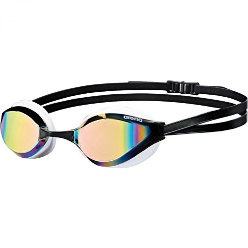 Arena Python Mirror okulary do pływania unisex zawodów, biały, jeden rozmiar 000001E763-054_Única