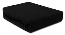 Darymex Prześcieradło Frotte z gumką czarne 90x200 dx-90-pft-027