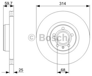 BOSCH (Automotive Aftermarket) (Automotive Aftermarket) 0 986 479 C70 0 986 479 C70