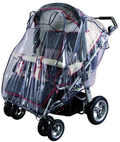 Sunnybaby Sunny Baby 10492  DACH składany z okienkiem od deszczu do wózków Zwilling Sport/Zwilling Buggy