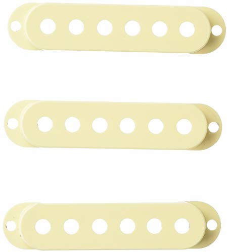Fender Road Worn Statocaster Pickup Covers Aged White (3) 997207000