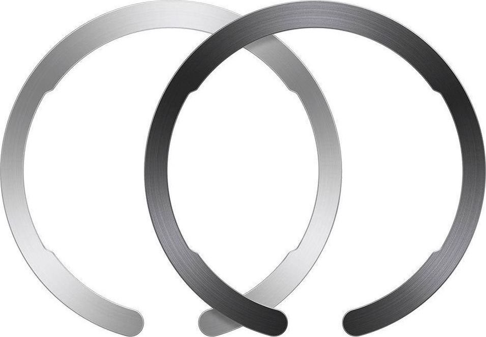 Zdjęcia - Ładowarka ESR Uniwersalne blaszki magnetyczne do MagSafe  HaloLock Ring Black / S 