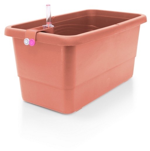 Gardenico Skrzynka samonawadniająca Smart System Gardenie terakota, 40 cm