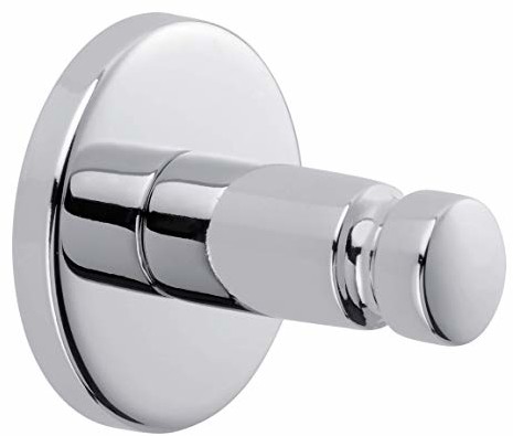tesa TESA smooz haczyków samoprzylepnych (chromowany, okrągła konstrukcja, wysoka siła przytrzymująca (do 4 kg), 37 MM X 37 MM X 37 MM)