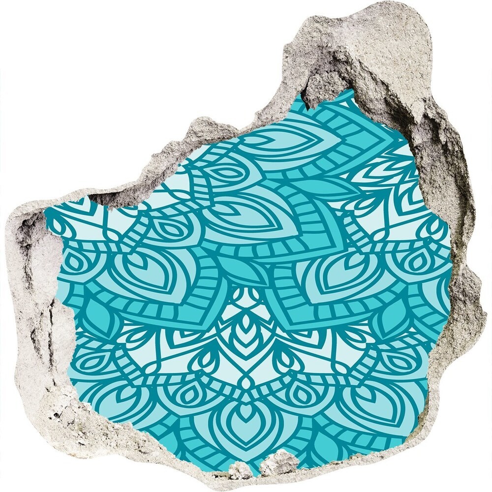 Wallmuralia.pl Okleina 3D dziura na ścianę Naklejka Ornamenty