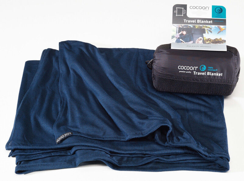 Cocoon Travel Blanket CoolMax, navy 2020 Koce CMB35