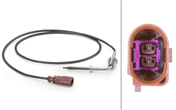 HELLA czujnik, temperatura spalin 6PT 014 494-271 6PT 014 494-271