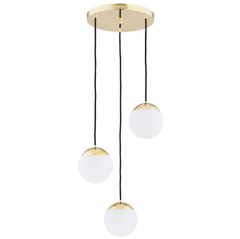 Argon Lampa wisząca Livia 1416 złota oprawa w stylu nowoczesnym