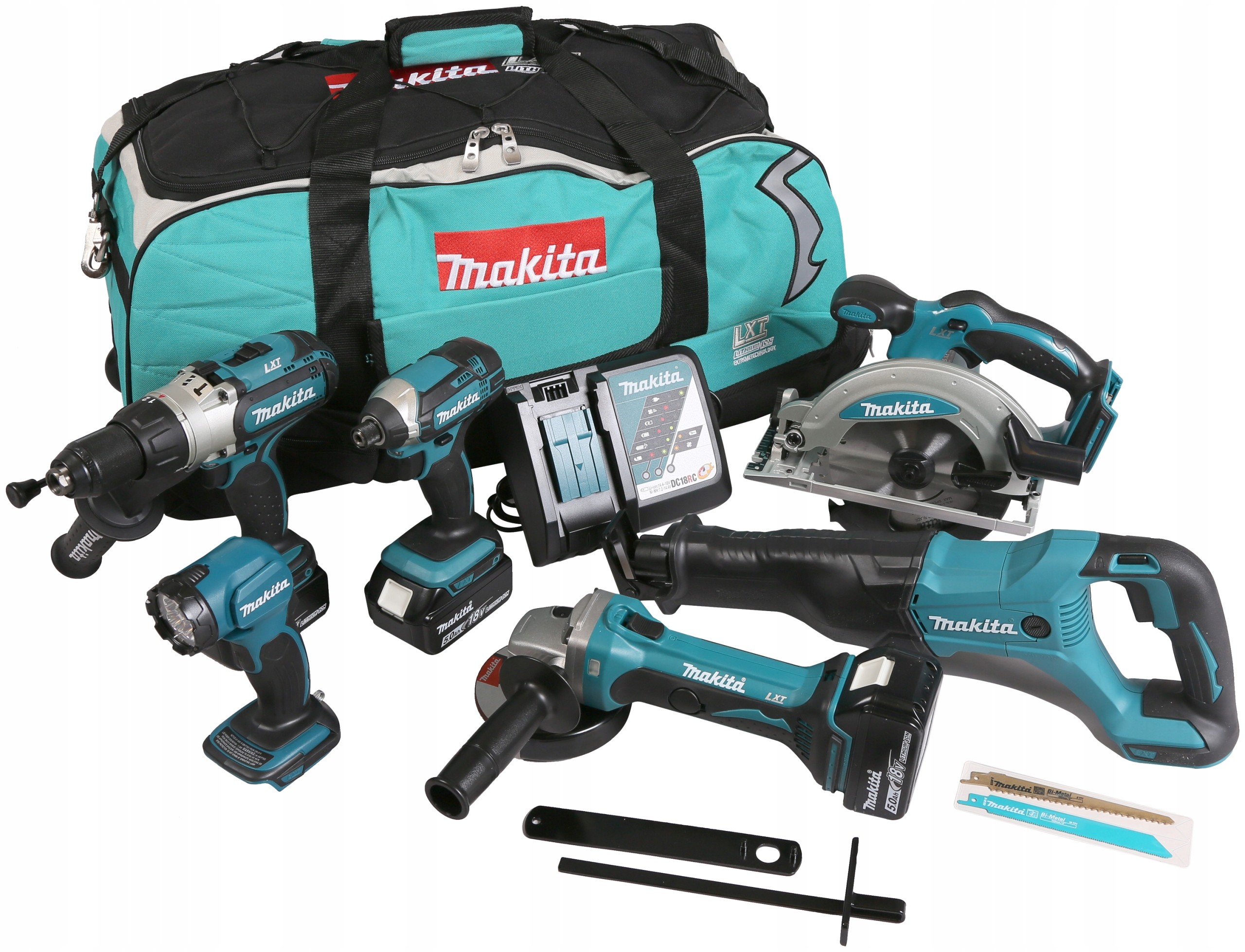 Makita Zestaw Combo 18V DLX6105T