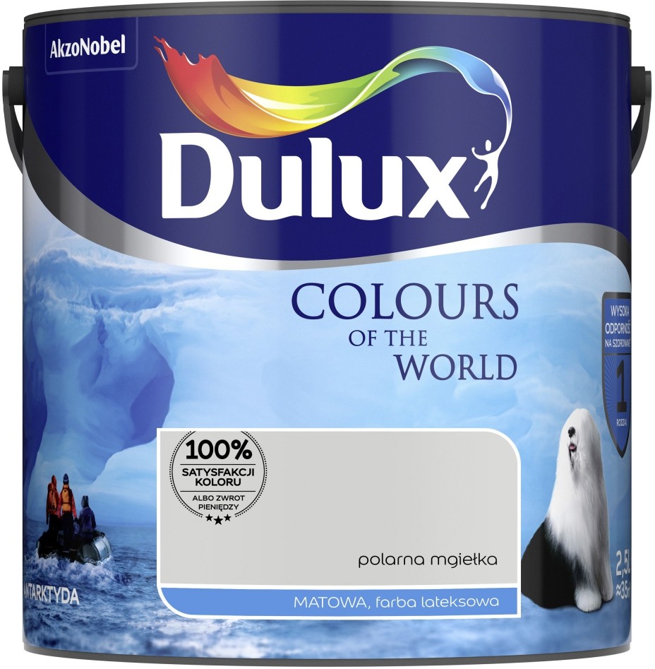 Dulux Dulux Kolory Świata 2,5L Polarna Mgiełka farba mat