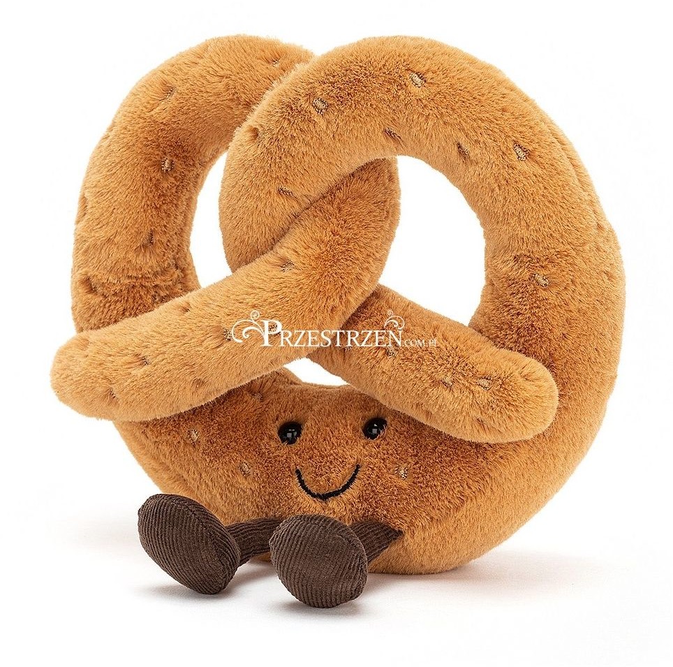 Фото - М'яка іграшка Jellycat MASKOTKA PLUSZOWA  - UŚMIECHNIĘTY PRECEL - 18 cm 