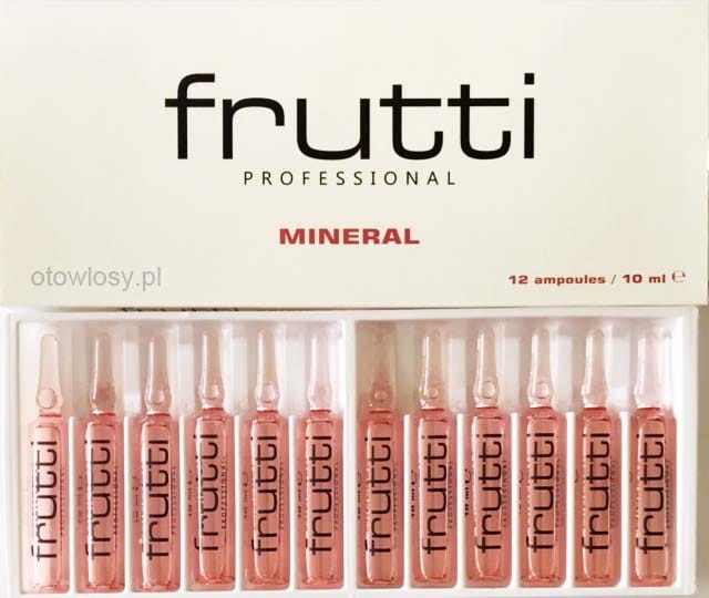 MINERAL Frutti di bosco Frutti di bosco ampułki regenerujące do włosów 12 x 10ml