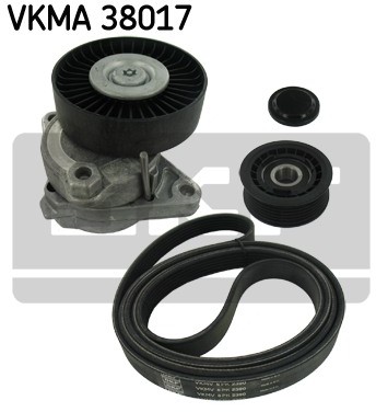 SKF Zestaw paska klinowego wielorowkowego VKMA 38017