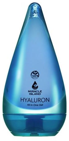 Żel do twarzy i ciała z kwasem hialuronowym 99% 250 ml Miracle Island M00-DED7-780D1