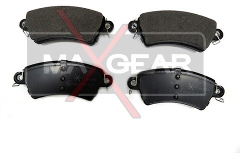 MaxGear Zestaw klocków hamulcowych, hamulce tarczowe 19-0553