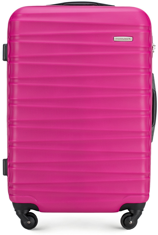 Wittchen Średnia walizka z ABS-u z żebrowaniem 56-3A-312-34