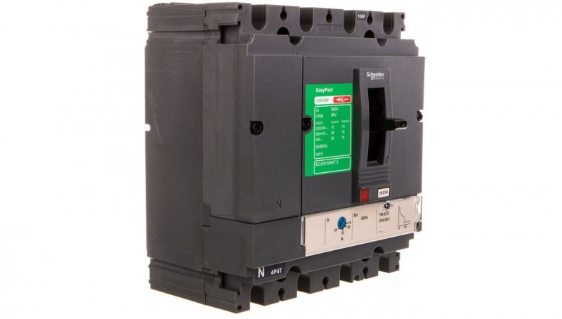 Schneider ELECTRIC Wyłącznik mocy 25A 4P 36kA EasyPact CVS100 TM25D LV510351 LV510351