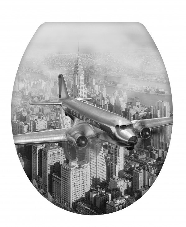 WENKO Deska sedesowa Old-Time Plane 22410100