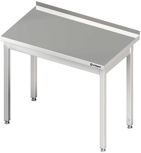 Stalgast Stół przyścienny bez półki 600x600x850 mm skręcany / 980016060