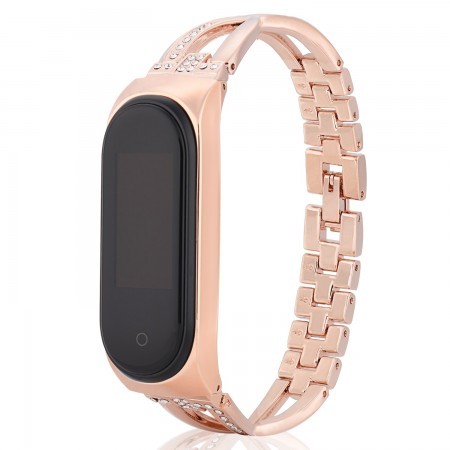 BEST BRANSOLETA STALOWA DO XIAOMI MI BAND 5 / 6 + IMADŁO