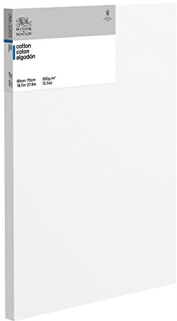 Winsor & Newton blejtram Classic 3-warstwowy podkład 350 g/m2, grubość listwy 19 mm, bawełna, biały, 50 x 70 cm 6201145