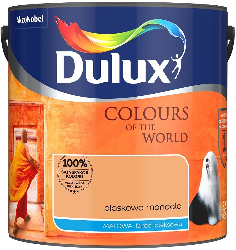 Dulux Farba Dulux Kolory Świata- piaskowa mandala, 2.5l