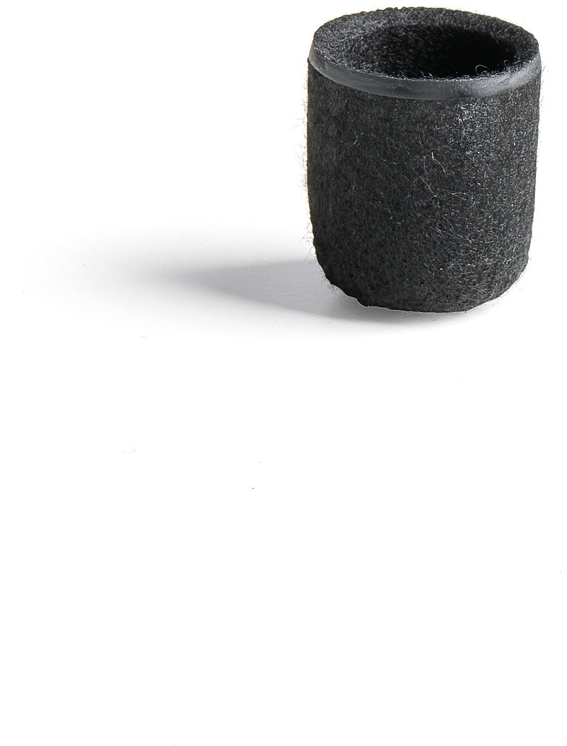 AJ Produkty Stopka filcowa,  19 mm, czarny