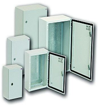 ETI Polam Obudowa metalowa z płytą montażową IP65 ETIBOX GT 50-40-20 001102115 GT 50-40-20