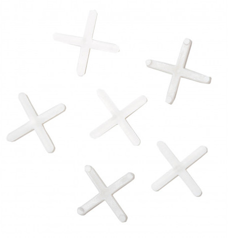 Mega Krzyżyki dystansowe do glazury 1,0mm  200szt.mega 61359