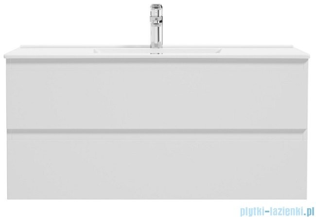 Oltens Oltens Vernal szafka 100 cm podumywalkowa wisząca biały połysk 60004000
