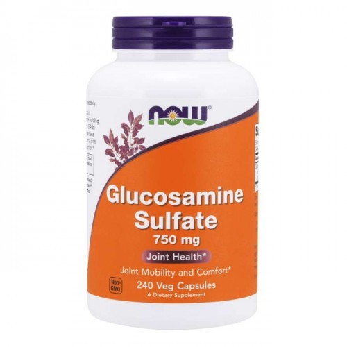 Now Foods Glucosamine Sulfate 750 mg/240 kaps. # data 03/2021 TT001550