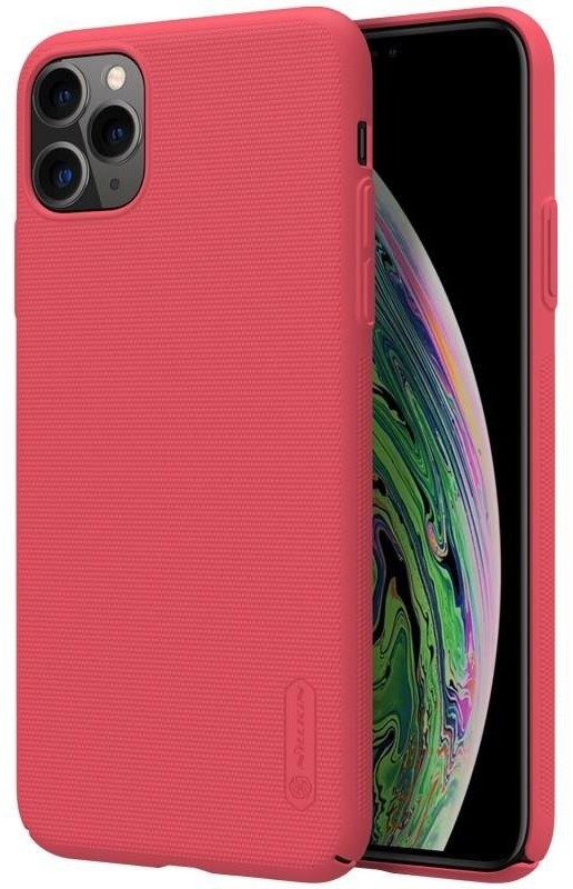 Nillkin Super Frosted Shield - Etui Apple iPhone 11 Pro Max (Bright Red) b2btrade-IP65-84169-0