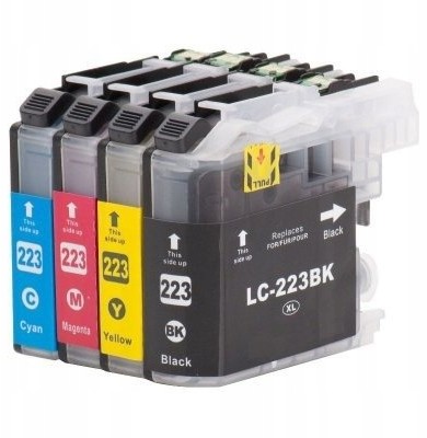 4x Tusz do Brother LC223 DCP-J4120DW MFC-J4420DW